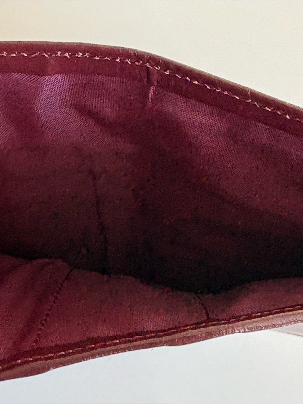 Cartier Wallet Bordeaux Leather - Picture 4 of 10